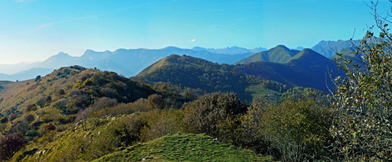 Blick vom Monte Grande